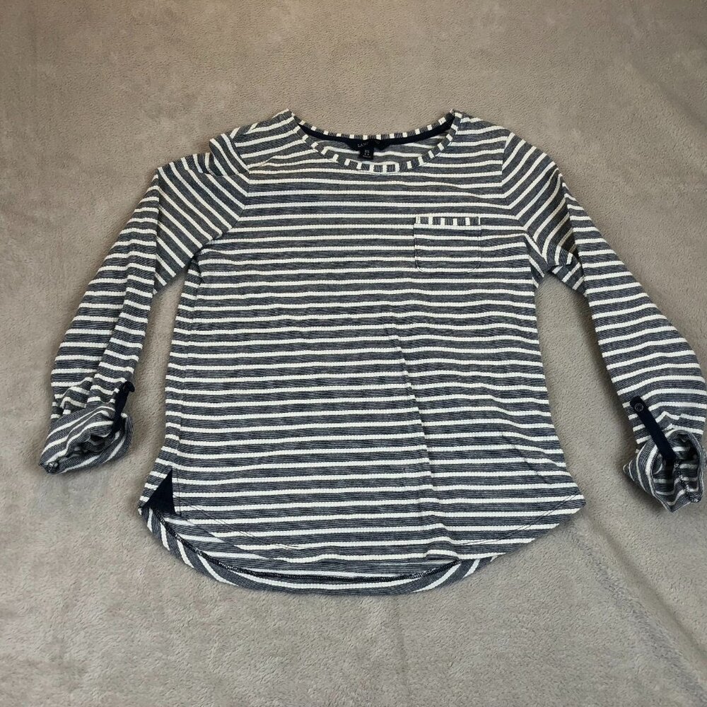 Lands' End Womens Sweater Size XS Long Sleeve Knit Pullover Long Sleeve Casual - Picture 5 of 6